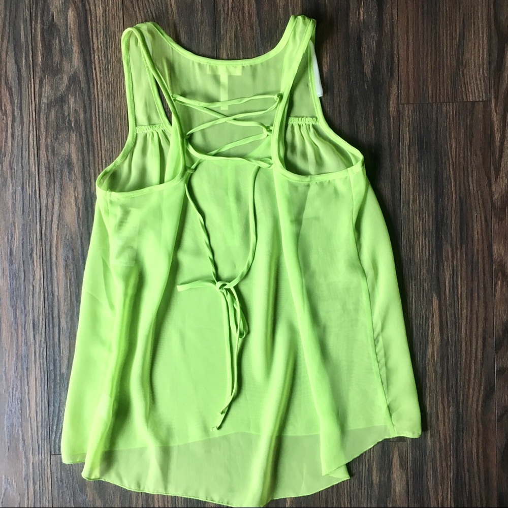 PacSun Neon Tank - Picture 3 of 4